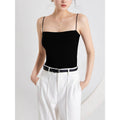 2026 New Style Pleated Camisole with Chest Pads, Integrated Bra, and Outerwear for Women in Summer - stoutforge