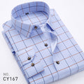 New Men's Printed Long-Sleeved Shirt, Korean Style Slim Fit, Youth Fashion, Casual and Versatile Shirt, Cross-Border Bestseller in Europe and America