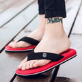 Factory wholesale summer men's beach shoes flip-flops leisure trend sandals wholesale pinch feet non-slip foreign trade explosions
