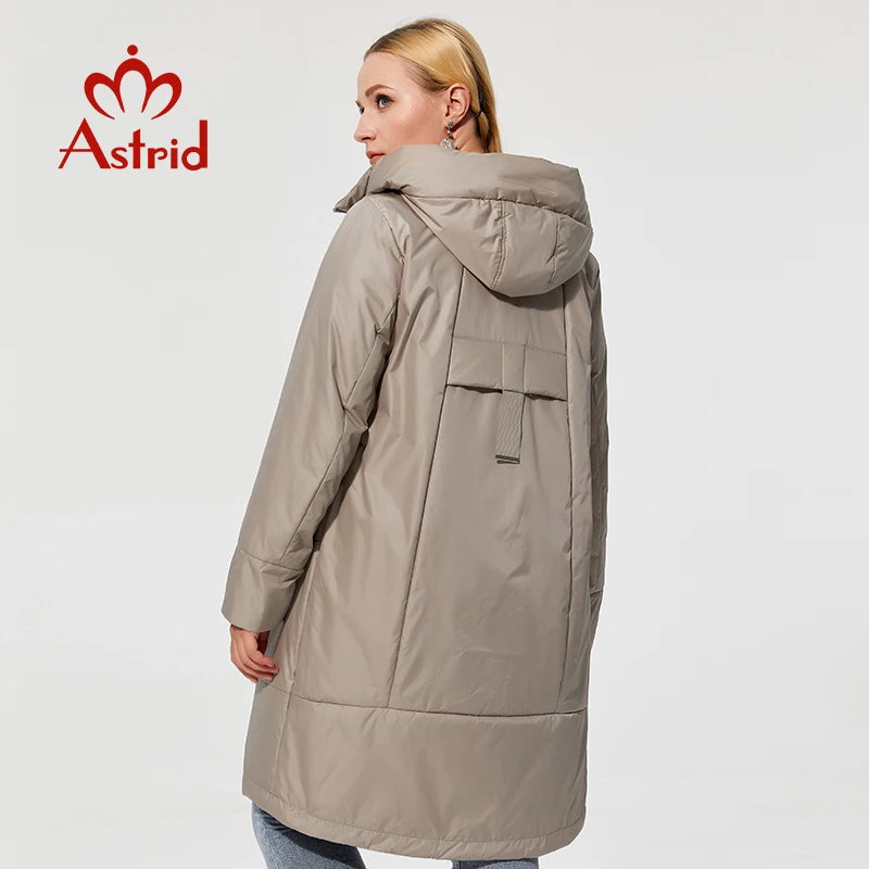 Astrid 2022 New Collection women's winter jacket plus size Fashionable Female jackets Beautiful design Parka Women Coat AM-9726