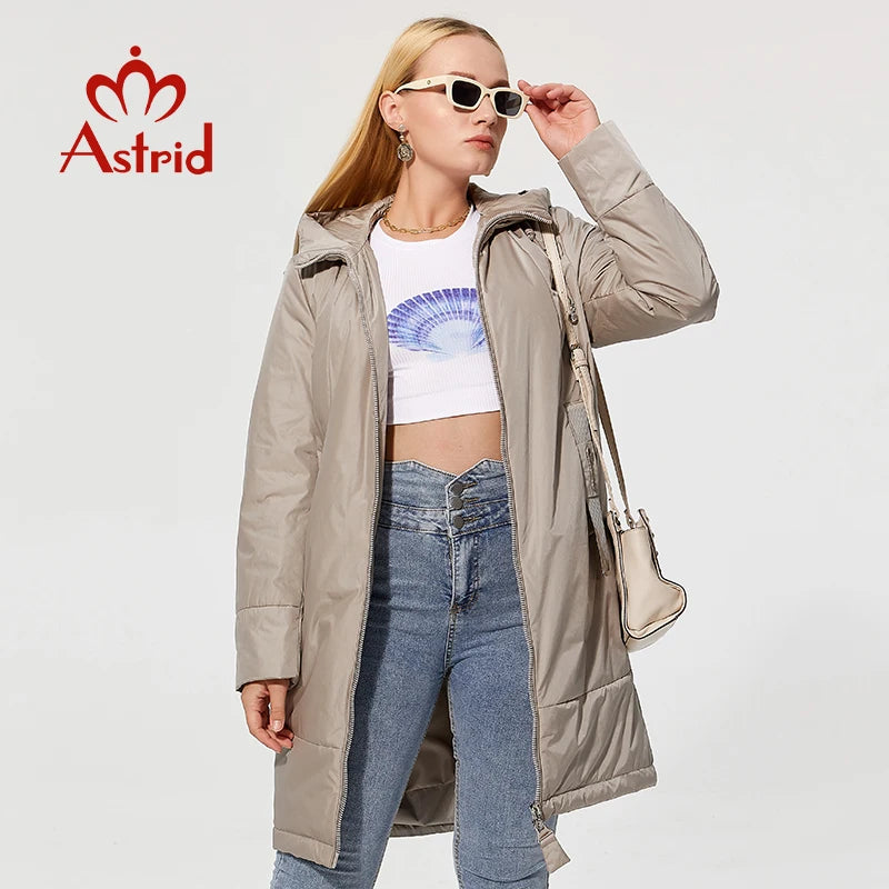 Astrid 2022 New Collection women's winter jacket plus size Fashionable Female jackets Beautiful design Parka Women Coat AM-9726