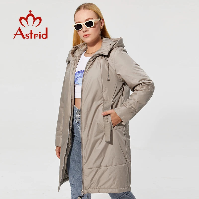 Astrid 2022 New Collection women's winter jacket plus size Fashionable Female jackets Beautiful design Parka Women Coat AM-9726