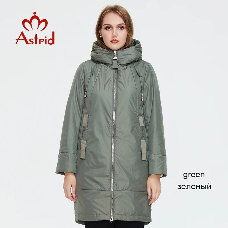 Astrid 2022 New Collection women's winter jacket plus size Fashionable Female jackets Beautiful design Parka Women Coat AM-9726