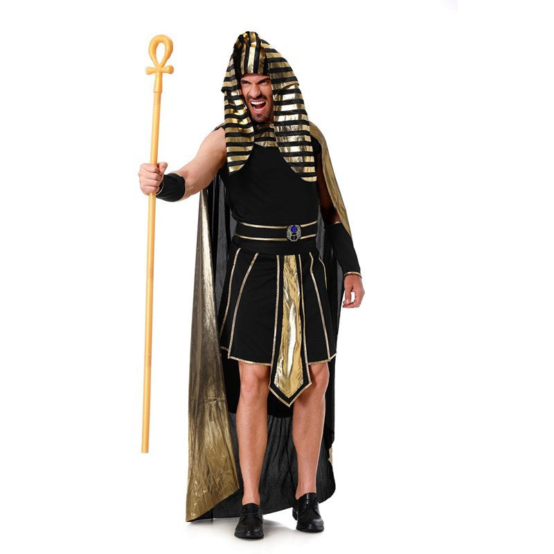 Adult Couple Cleopatra Goddess Pharaoh Masquerade Party Clothes cosplay Halloween Costumes