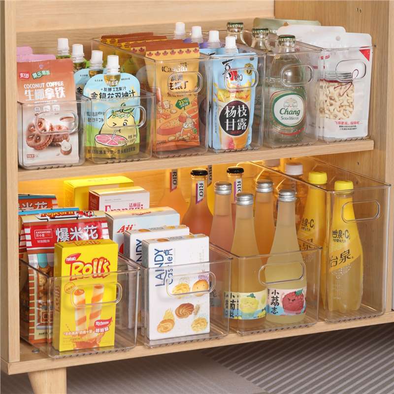 Snack and Miscellaneous Storage Box Right-Angle Plus Rectangular Narrow Long Drawer-Type Kitchen Cabinet Partition Deep Cabinet Storage Rack