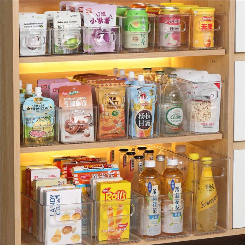 Snack and Miscellaneous Storage Box Right-Angle Plus Rectangular Narrow Long Drawer-Type Kitchen Cabinet Partition Deep Cabinet Storage Rack