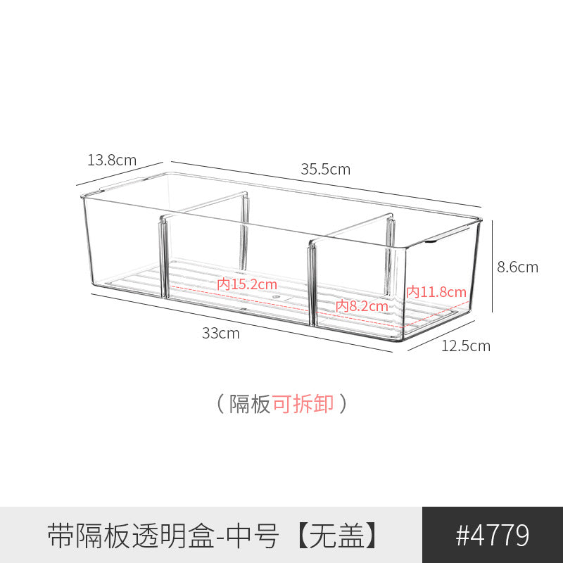 Refrigerator Storage Box Storage and Organization Artifact Drawer Box Storage Box Organization Box Egg Food Preservation Box Kitchen