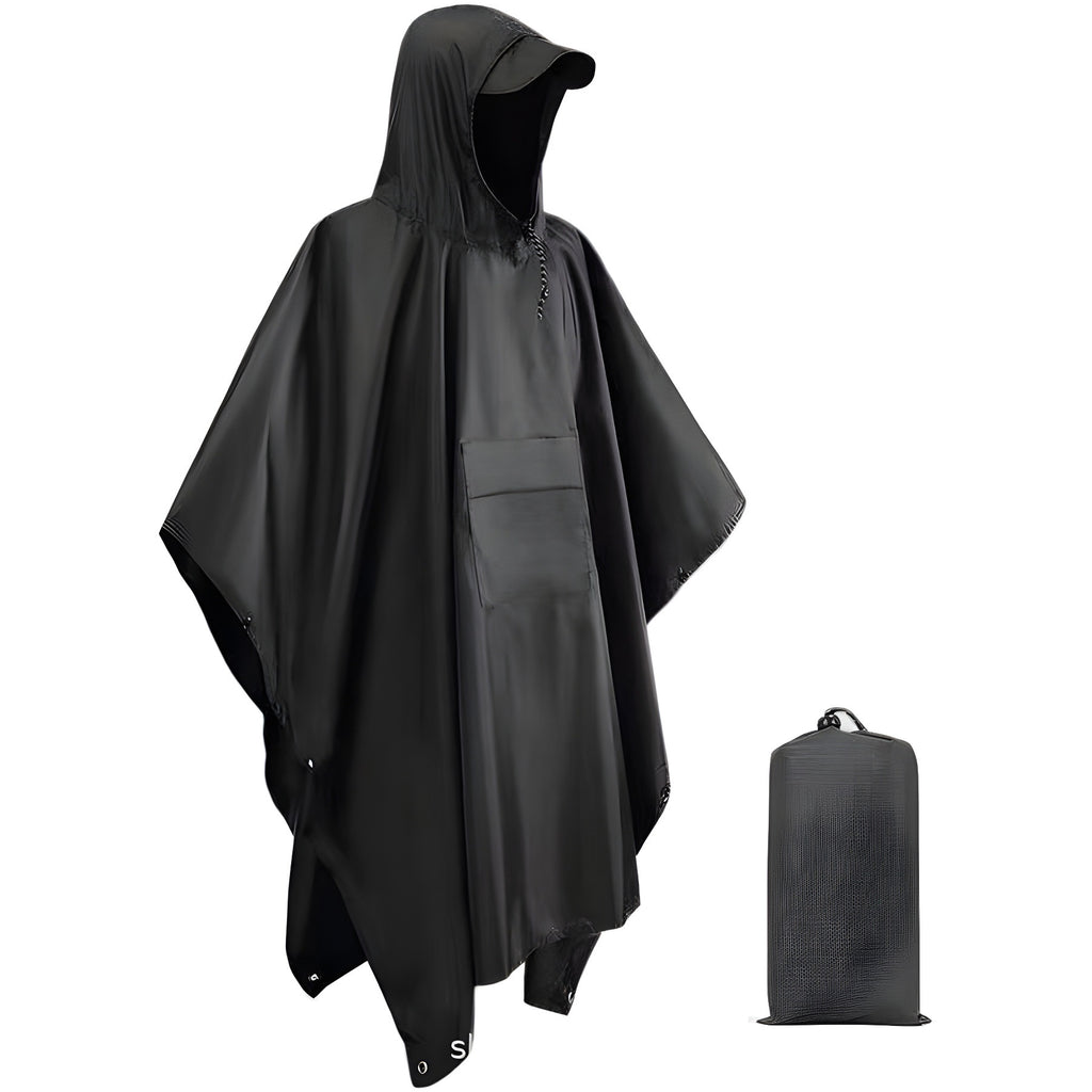 Source manufacturers Tianmu multi-functional three-in-one outdoor hiking camping multi-purpose foreign trade cape poncho