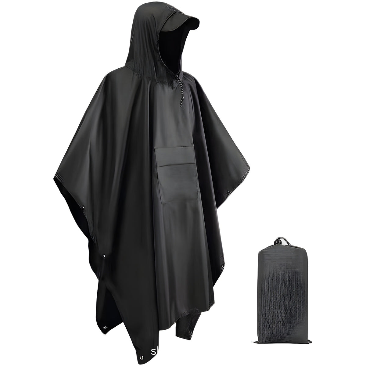 Source manufacturers Tianmu multi-functional three-in-one outdoor hiking camping multi-purpose foreign trade cape poncho
