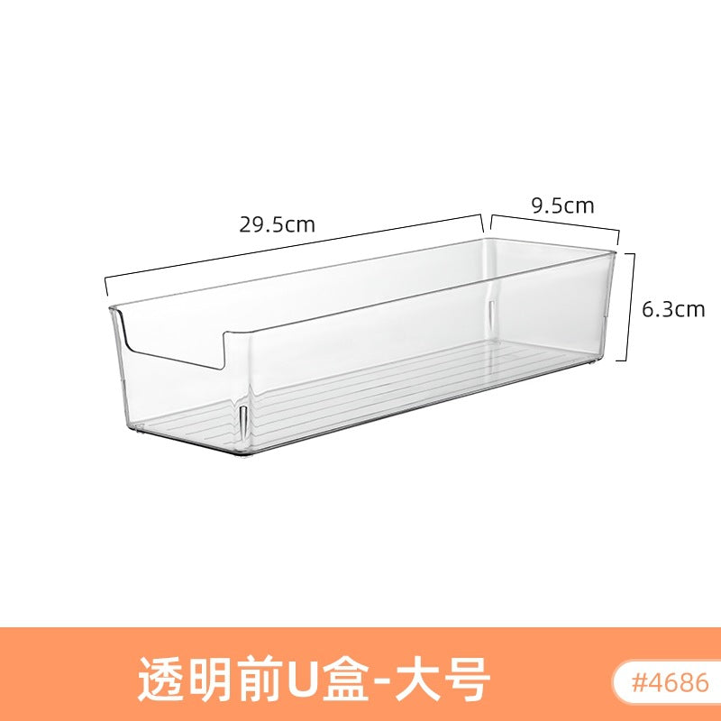 Snack and Miscellaneous Storage Box Right-Angle Plus Rectangular Narrow Long Drawer-Type Kitchen Cabinet Partition Deep Cabinet Storage Rack