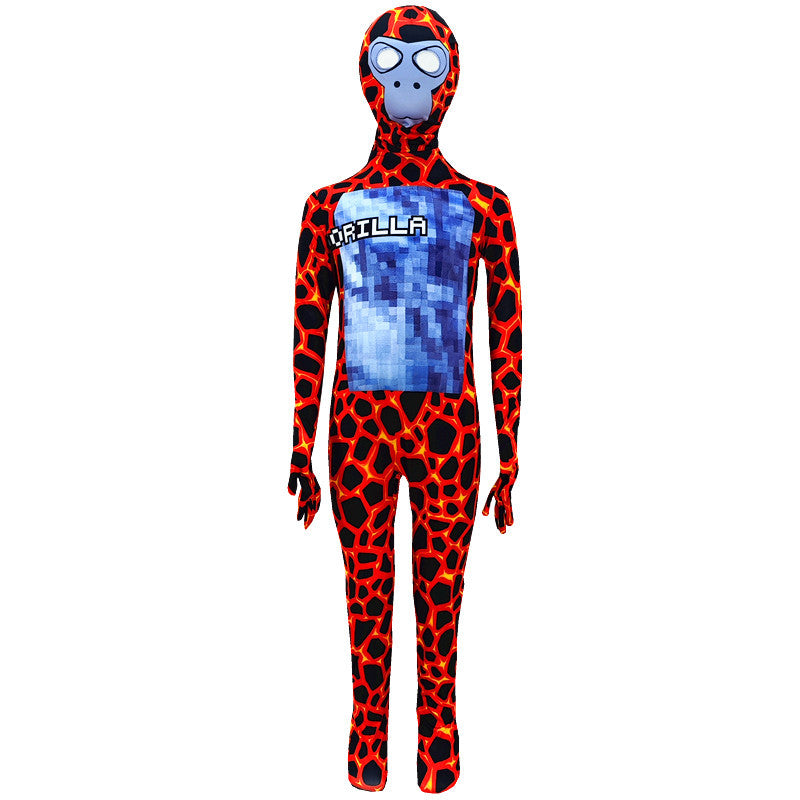 Halloween cross-border Gorilla Tag game lava orangutan cosplay condo stage performance clothes