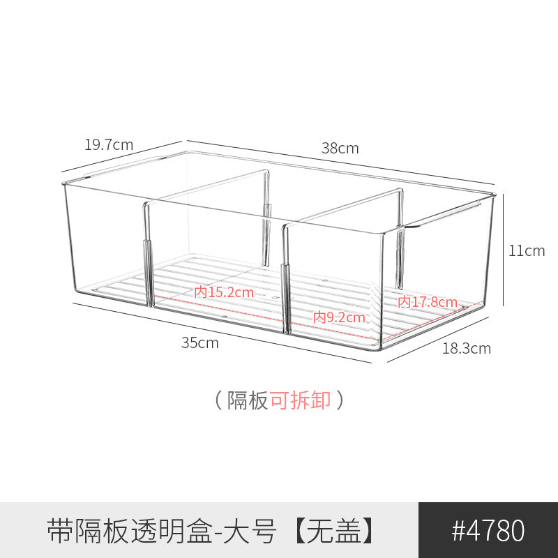 Refrigerator Storage Box Storage and Organization Artifact Drawer Box Storage Box Organization Box Egg Food Preservation Box Kitchen