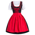 2024 European and American Halloween Beer Festival Maid Cosplay Costume Women's Top