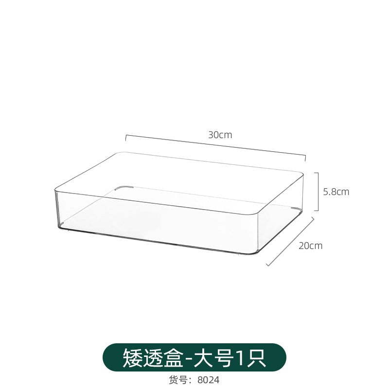Snack and Miscellaneous Storage Box Right-Angle Plus Rectangular Narrow Long Drawer-Type Kitchen Cabinet Partition Deep Cabinet Storage Rack