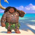 2019 Foreign Trade Hot-Selling Moana Halloween Anime Outfit Beach Vacation Dress