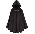 Medieval Deer Suede Cloak Halloween Retro Battle Warrior Cosplay Cosplay Costume Cloak