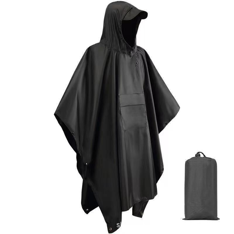Source manufacturers Tianmu multi-functional three-in-one outdoor hiking camping multi-purpose foreign trade cape poncho