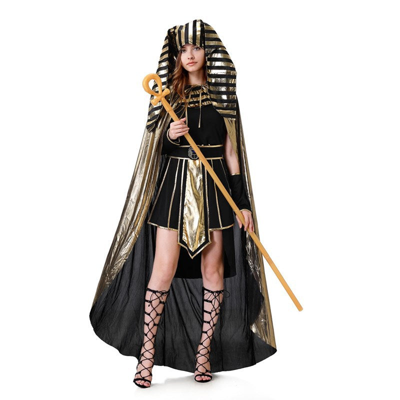 Adult Couple Cleopatra Goddess Pharaoh Masquerade Party Clothes cosplay Halloween Costumes