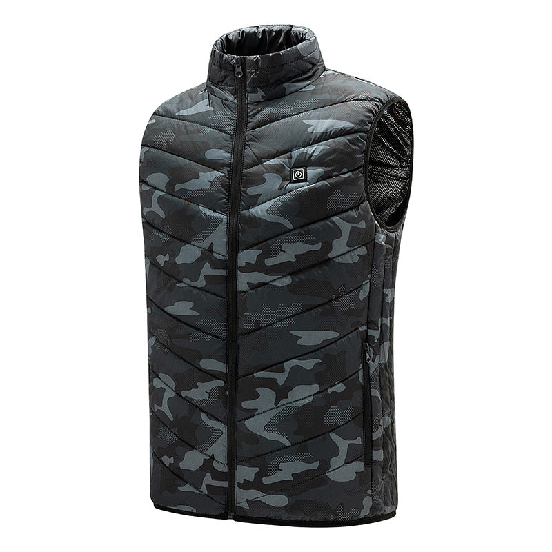 Warm Vest Plus Size for Big and Tall Men, Lightweight Men's Jacket, Graphene Electric Heating Vest, Thickened for Warmth, Export