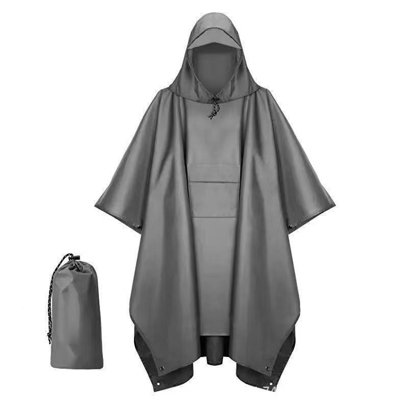 Source manufacturers Tianmu multi-functional three-in-one outdoor hiking camping multi-purpose foreign trade cape poncho