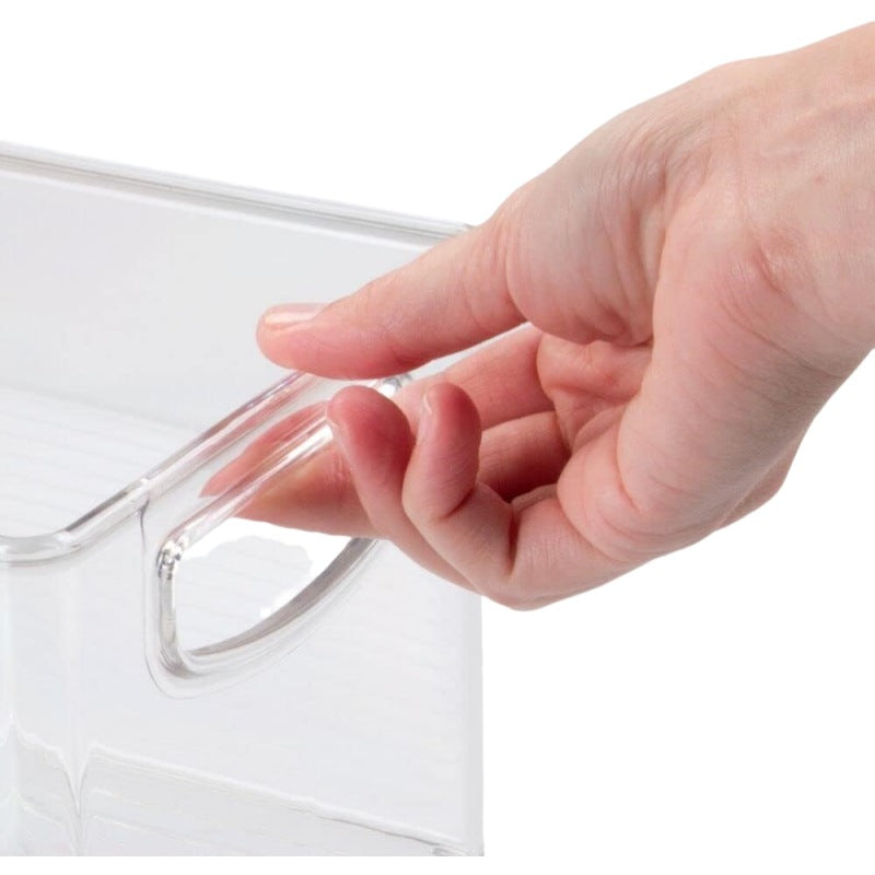 Desktop Storage Box small size Sundries Stationery Post-it Notes Hand Account Pencil Transparent Narrow Long Storage and Filing Box