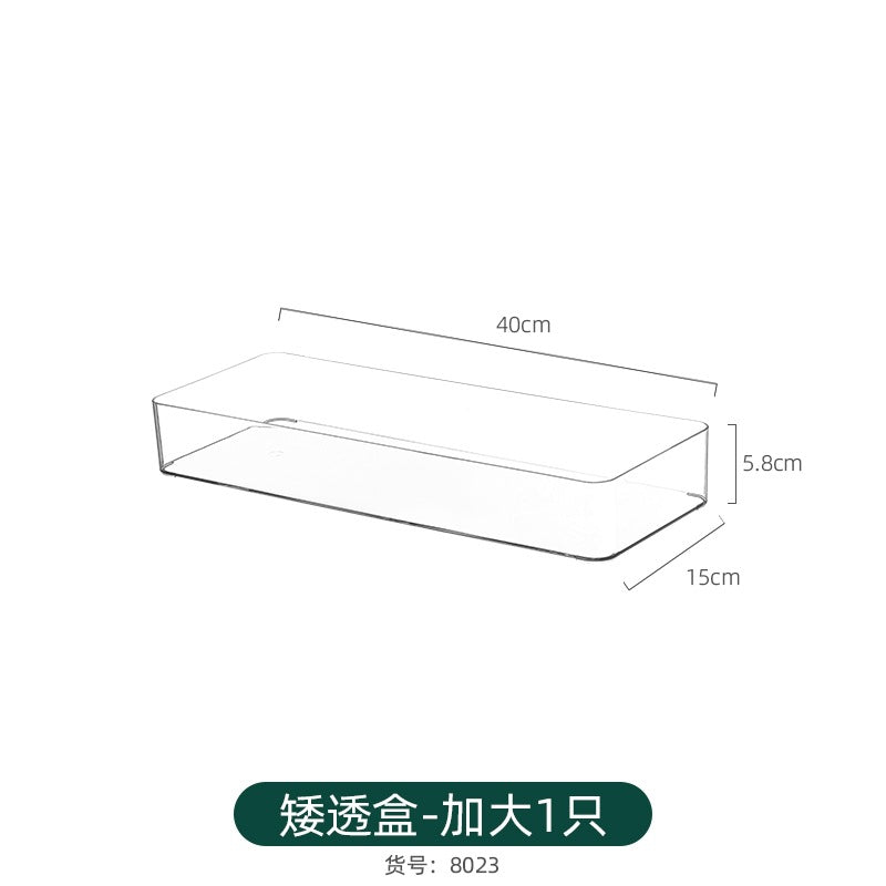 Snack and Miscellaneous Storage Box Right-Angle Plus Rectangular Narrow Long Drawer-Type Kitchen Cabinet Partition Deep Cabinet Storage Rack