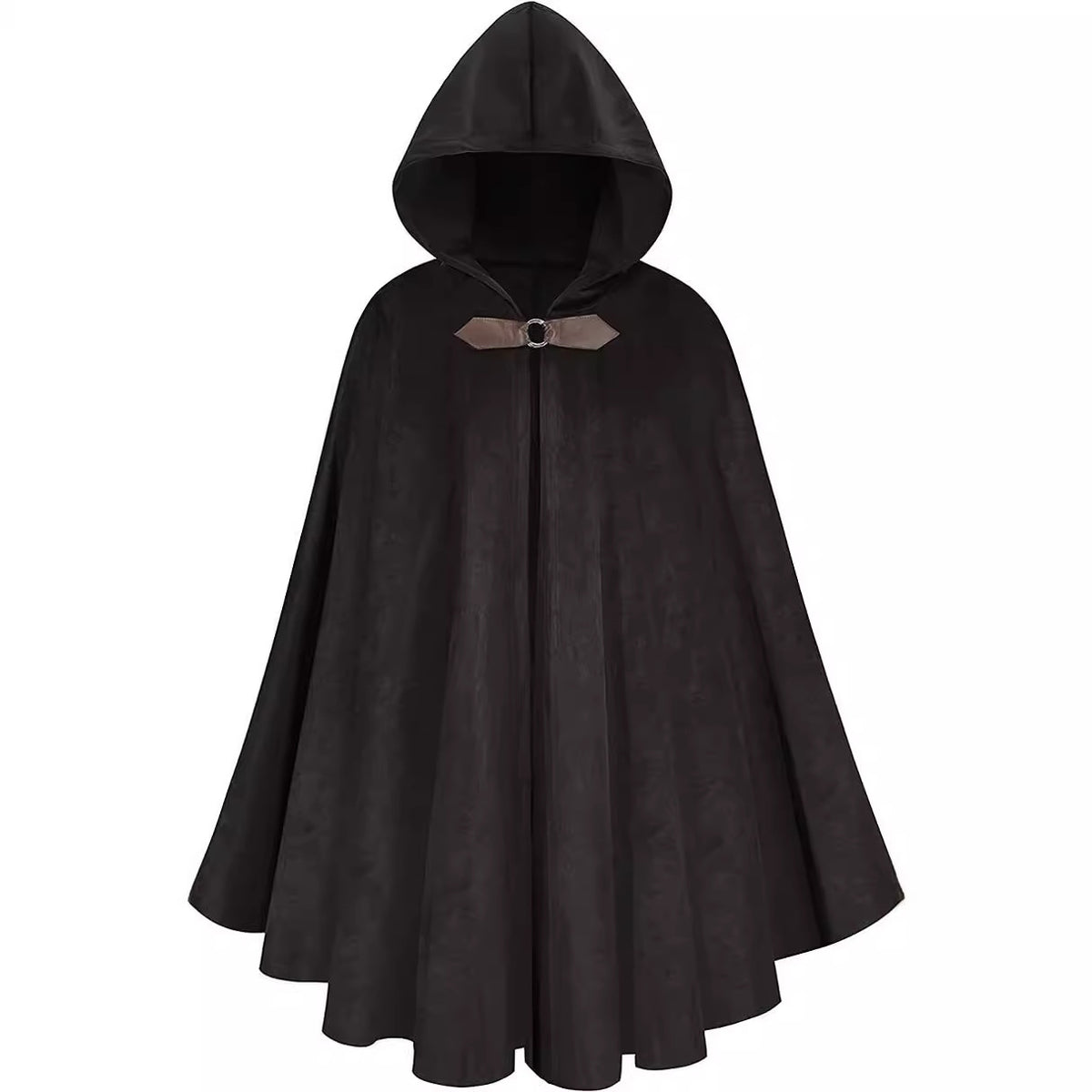Medieval Deer Suede Cloak Halloween Retro Battle Warrior Cosplay Cosplay Costume Cloak