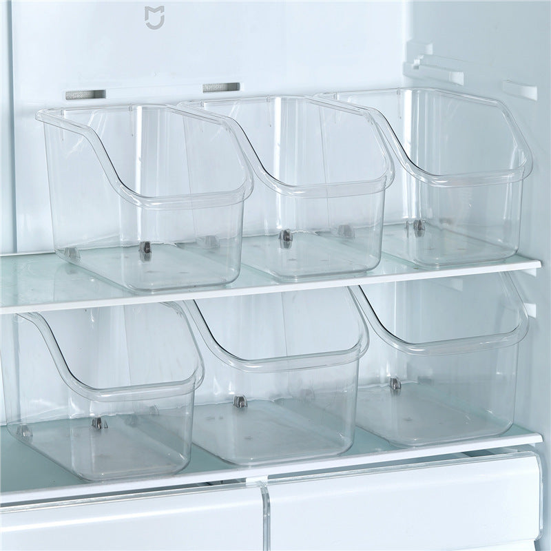 Refrigerator Storage Box Storage and Organization Artifact Drawer Box Storage Box Organization Box Egg Food Preservation Box Kitchen