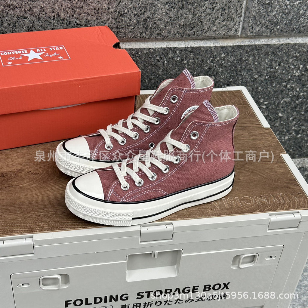 New Square Toe Squaretoe Ox Versatile, Comfortable and Wear-Resistant Low-Top Canvas Shoes for Men and Women, Same Style for Couples