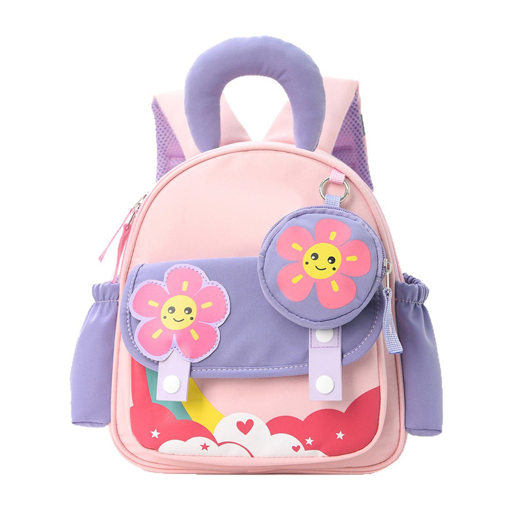 Cross-Border Children's Backpack for Travel, Lightweight Large-Capacity Backpack, Outdoor Travel, Fashionable and Cute Cartoon Backpack