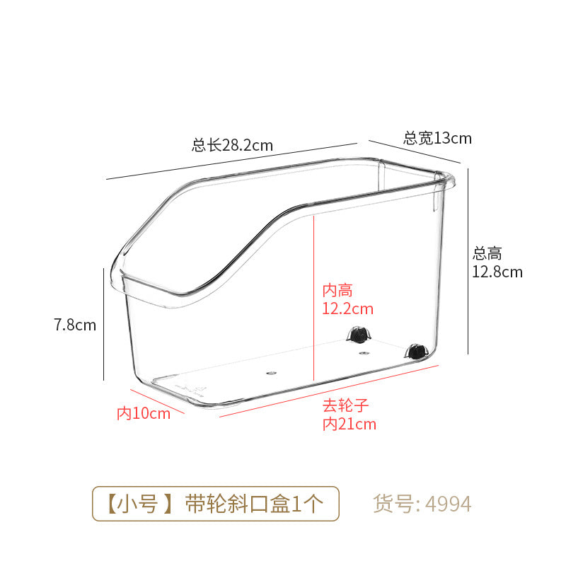 Refrigerator Storage Box Storage and Organization Artifact Drawer Box Storage Box Organization Box Egg Food Preservation Box Kitchen