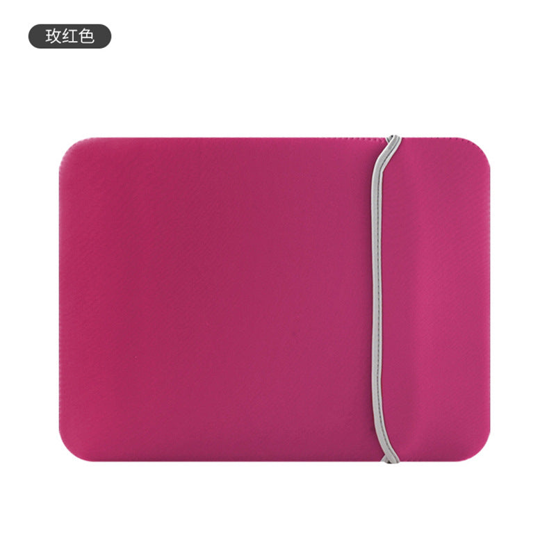 Color diving material Neoprene13 inch flat protective cover 14 pairs of bread 15 inch laptop liner bag