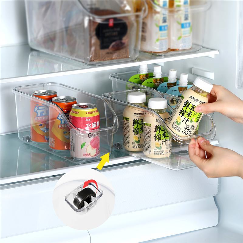 Refrigerator Storage Box Storage and Organization Artifact Drawer Box Storage Box Organization Box Egg Food Preservation Box Kitchen