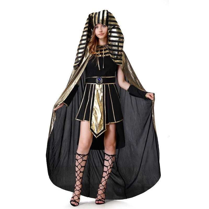 Adult Couple Cleopatra Goddess Pharaoh Masquerade Party Clothes cosplay Halloween Costumes