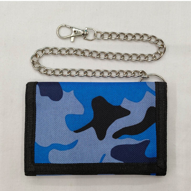 Factory Folding Waterproof Men's Wallet Outdoor Chain Anti-theft Money Bag Tactical Storage Waistband Wallet in stock