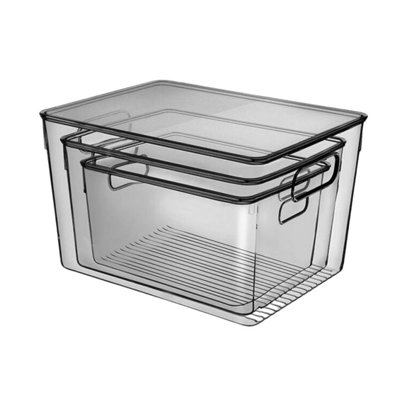 Desktop Storage Box U-Port Transparent Acrylic Cosmetic Mask Bathroom Skin Care Product Perfume Workstation Dressing Table Basket