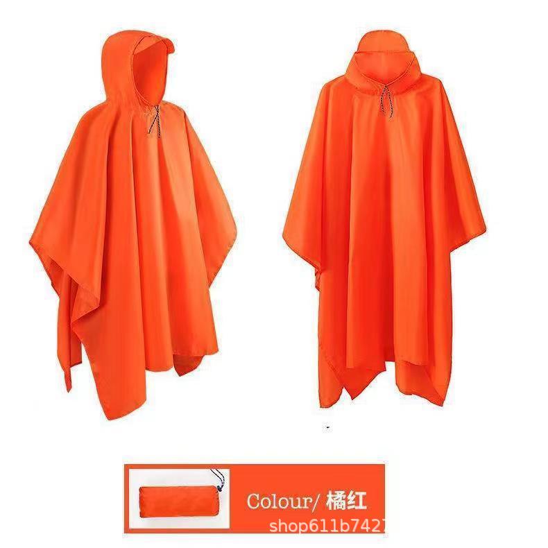 Source manufacturers Tianmu multi-functional three-in-one outdoor hiking camping multi-purpose foreign trade cape poncho