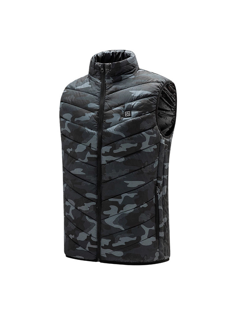 Warm Vest Plus Size for Big and Tall Men, Lightweight Men's Jacket, Graphene Electric Heating Vest, Thickened for Warmth, Export