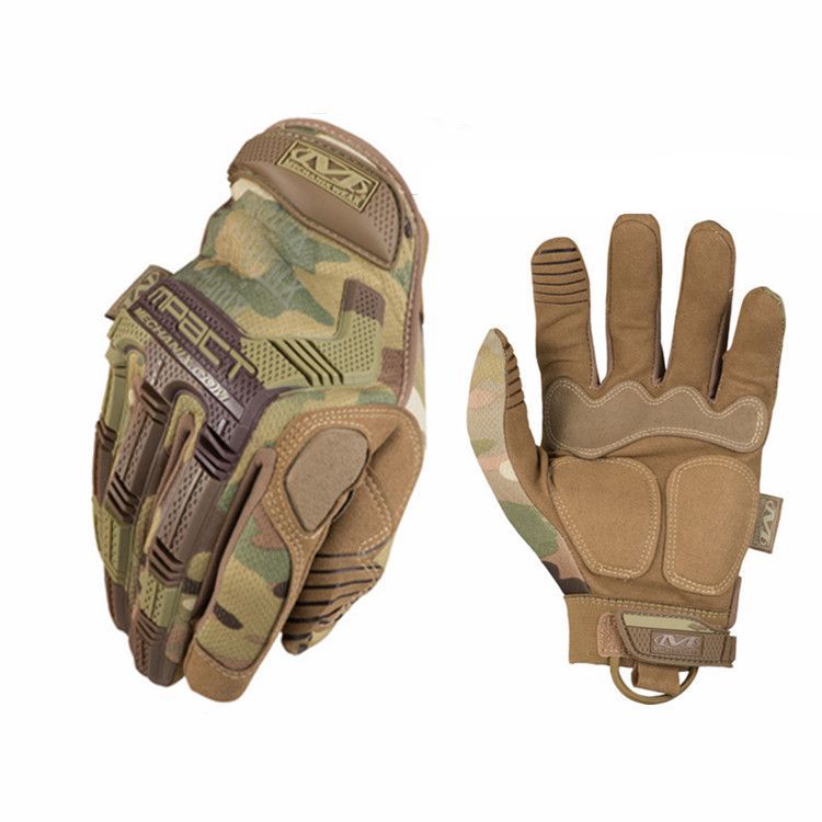 Seal Gloves, Cold-Proof, Outdoor Tactical, Wear-Resistant, Long-Finger Camouflage, Mountaineering Protective, Fitness, Non-Slip Cycling Gloves, Cross-Border