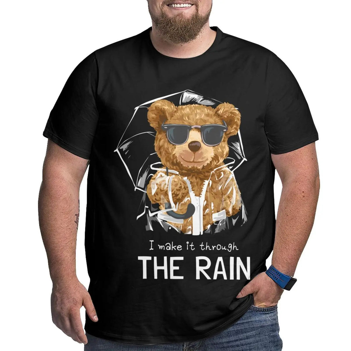 Dinosaur Park Graphic T-shirts for Big and Tall Man Plus Size T Shirts for Big and Tall Man Oversize Top Tees 1X-6X