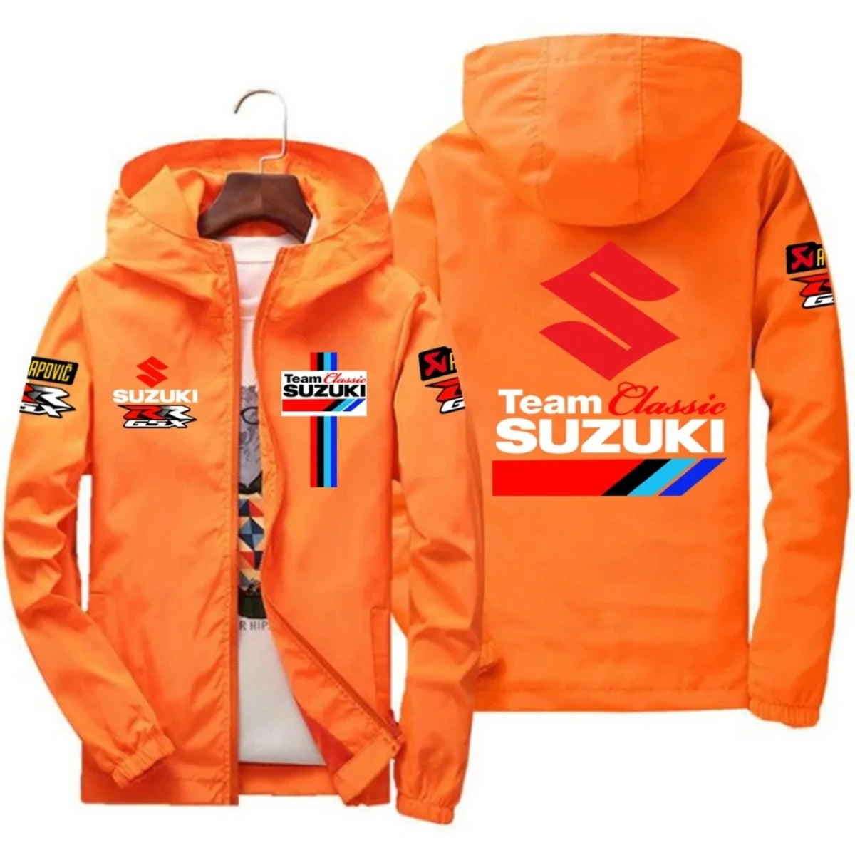 New Suzuki Racing Spring-Autumn Jacket - Men's Windproof Coat - Casual Fashion Sportswear - Outdoor Fashion Couple's Jacket - Mu