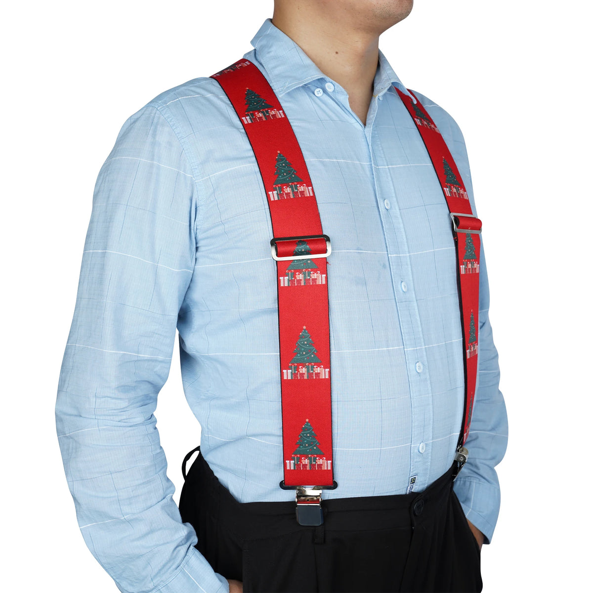 MELOTOUGH Men's Suspenders With Clip Heavy Duty Braces For Men Big and Tall Work Suspenders Mens Christmas GiftFor Men