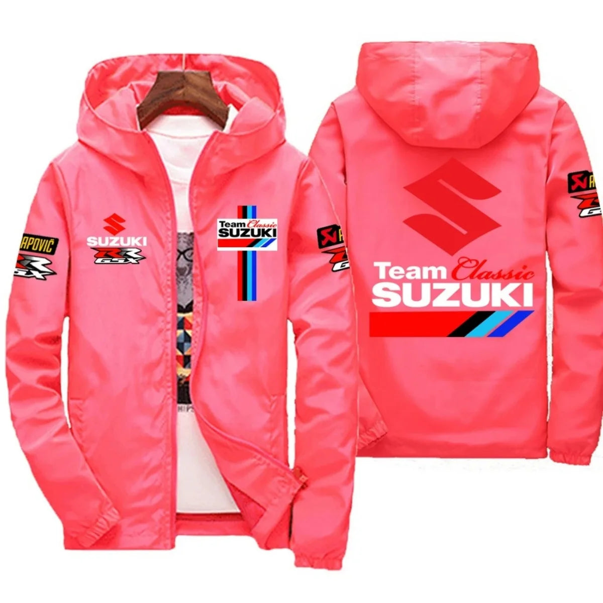 New Suzuki Racing Spring-Autumn Jacket - Men's Windproof Coat - Casual Fashion Sportswear - Outdoor Fashion Couple's Jacket - Mu
