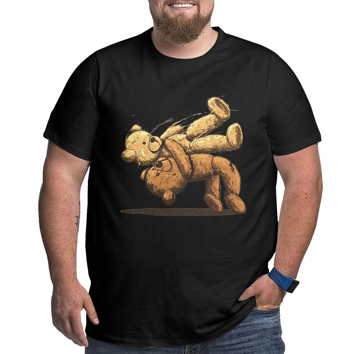 Dinosaur Park Graphic T-shirts for Big and Tall Man Plus Size T Shirts for Big and Tall Man Oversize Top Tees 1X-6X