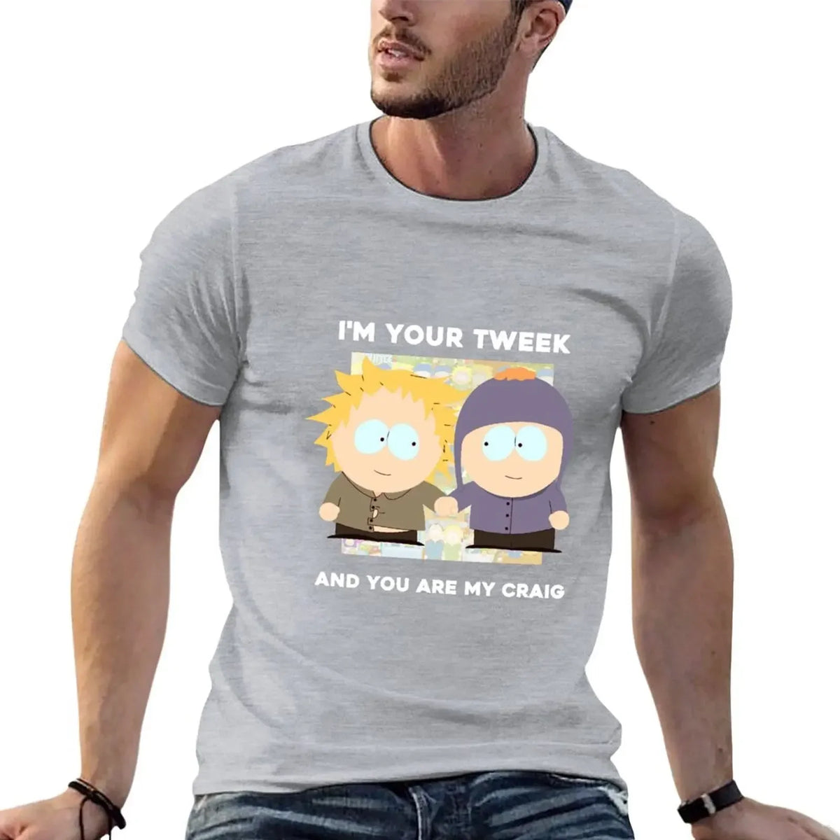 I'm your Tweek and you are my Craig T-Shirt plus size tops sweat blue archive big and tall t shirts for men