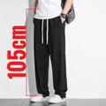 Tall Clothes Men's Pants Extra Long Length Summer Trouser Male Ice Silk Sport Inseam 36 190 Cm 120 115 Leg 110 120cm 115cm 105