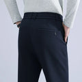 Extended 120cm Men's Pants High Wasit Stretch Trouser Male Extra Long Leg Length Inseam Casual Lengthened 200 Cm 205cm Loose Fit