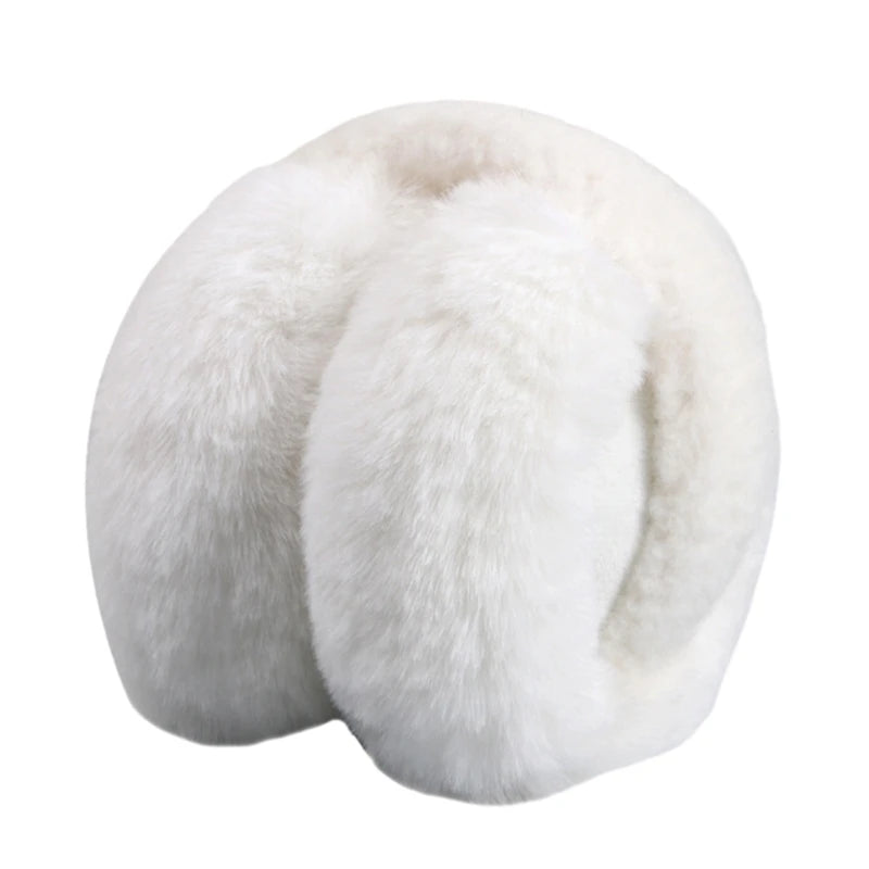 Furry Plush Ear Muffs for Cold Weather Outdoor Sport Activity Ear Muff Lovely Warm Ear Protectors Adult Kids Ear Warmers