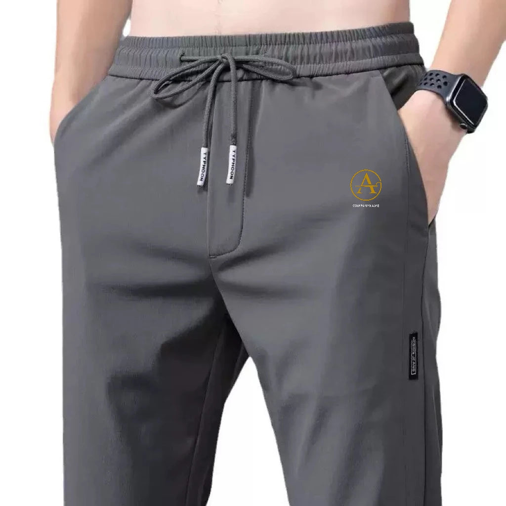 Big and Tall Men‘s Summer Pants 5XL Stretch Elastic Waist Breathable Quick Dry Straight Leg Casual Joggers Golf Sports