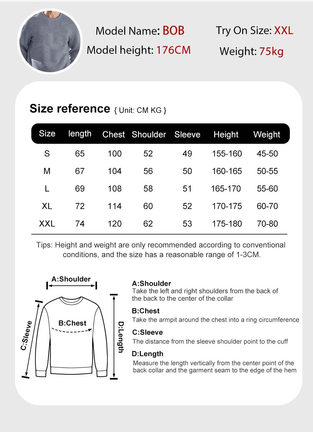 Man'S Fleece Autumn Tops Street Fashion Pullovers Comfortable Classic Sweatshirts Sports Casual Sportswears Daily Soft Clothing